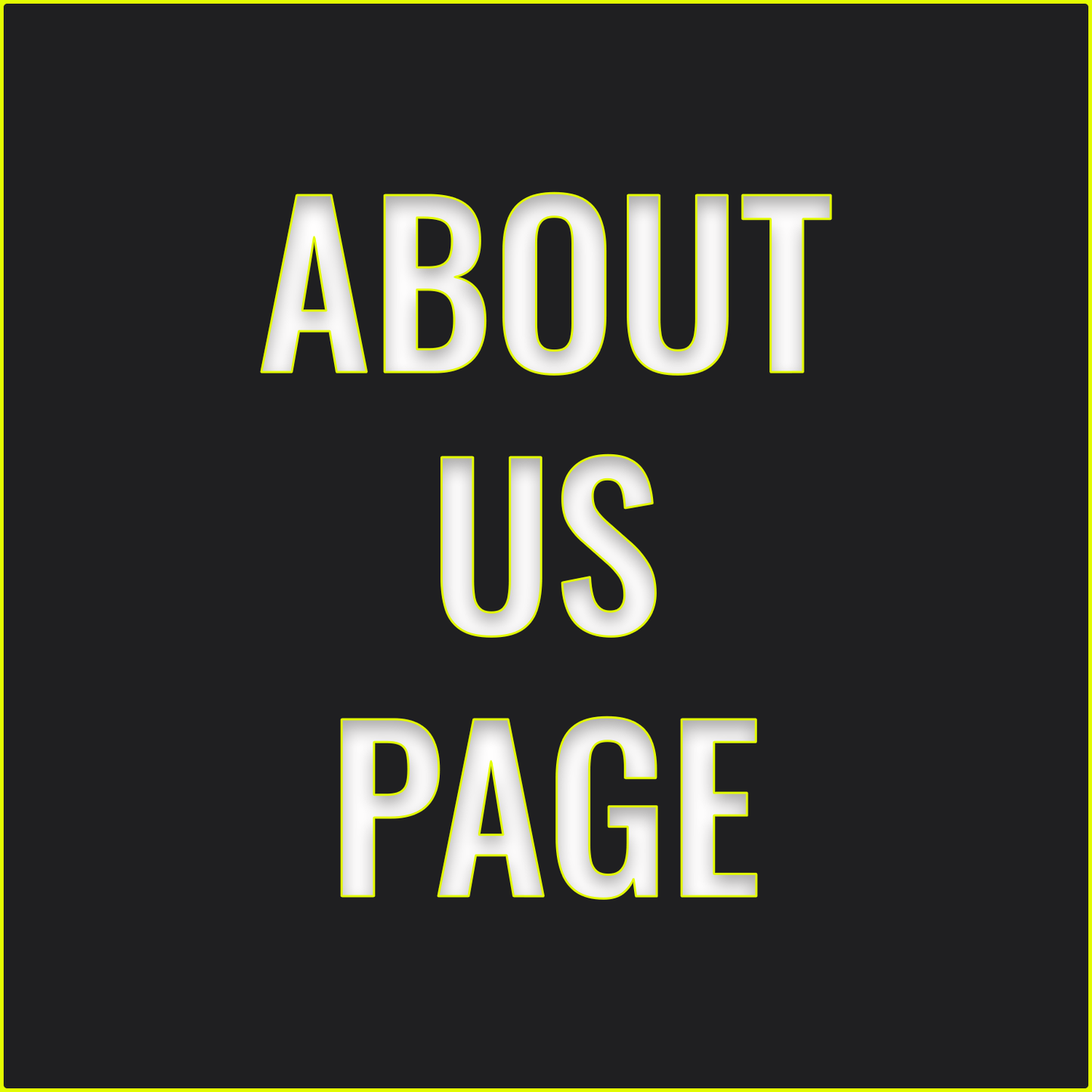 Create About Us Page On Website